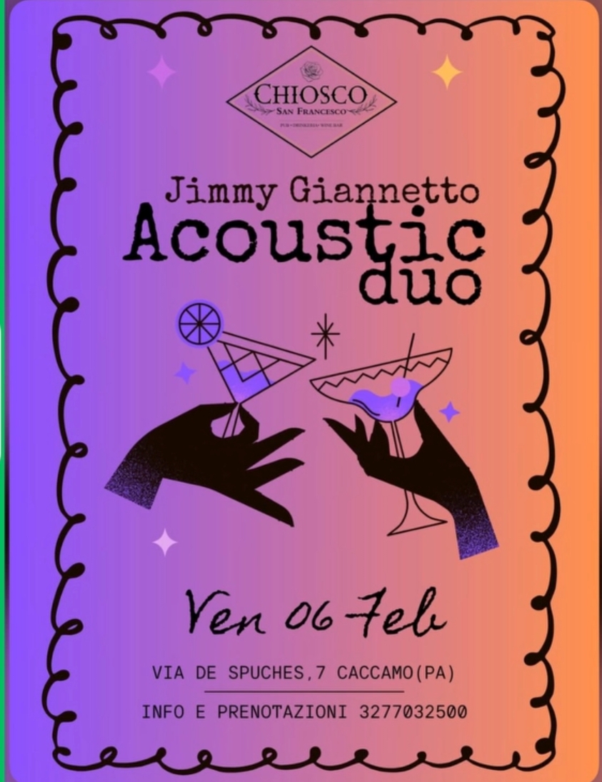 Acoustic Duo a Caccamo