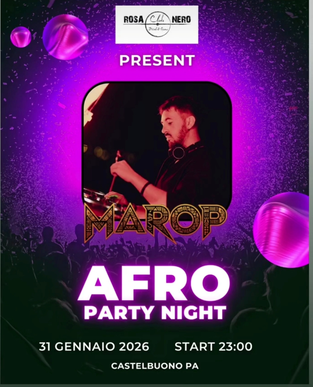 Afro Party Night a Castelbuono