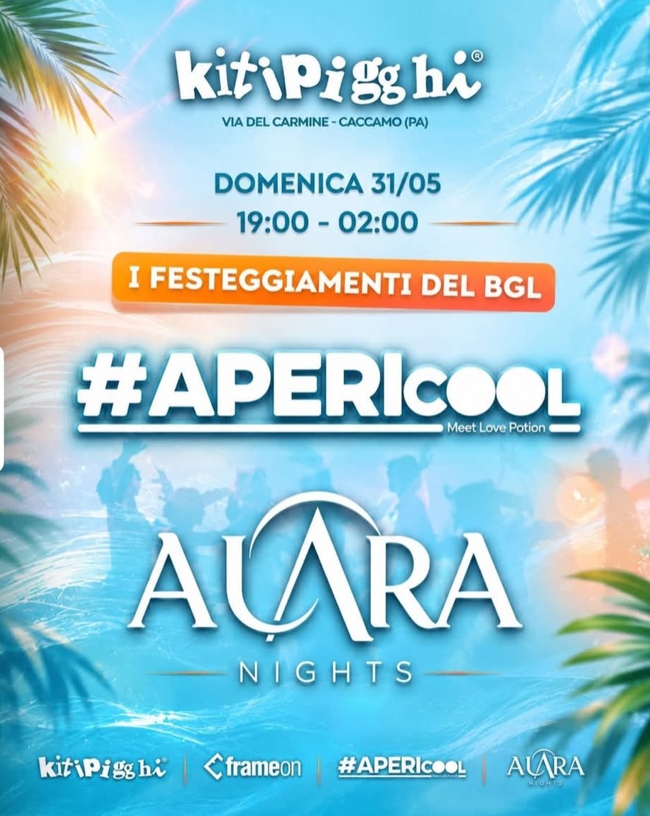 #Apericool a Caccamo