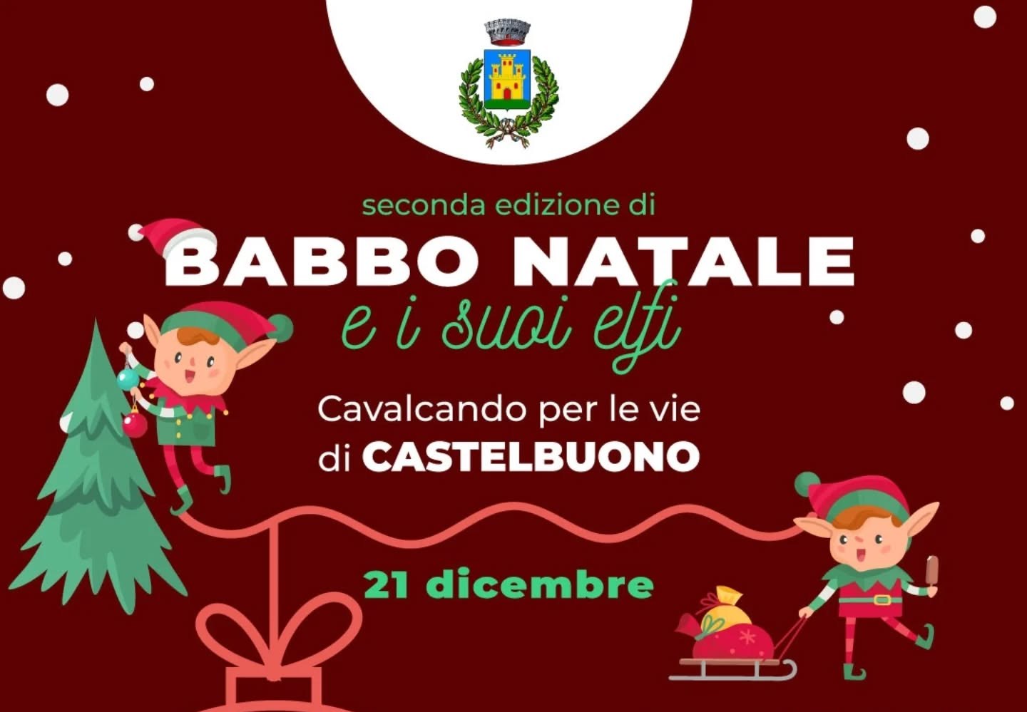 Babbo Natale e i suoi elfi
