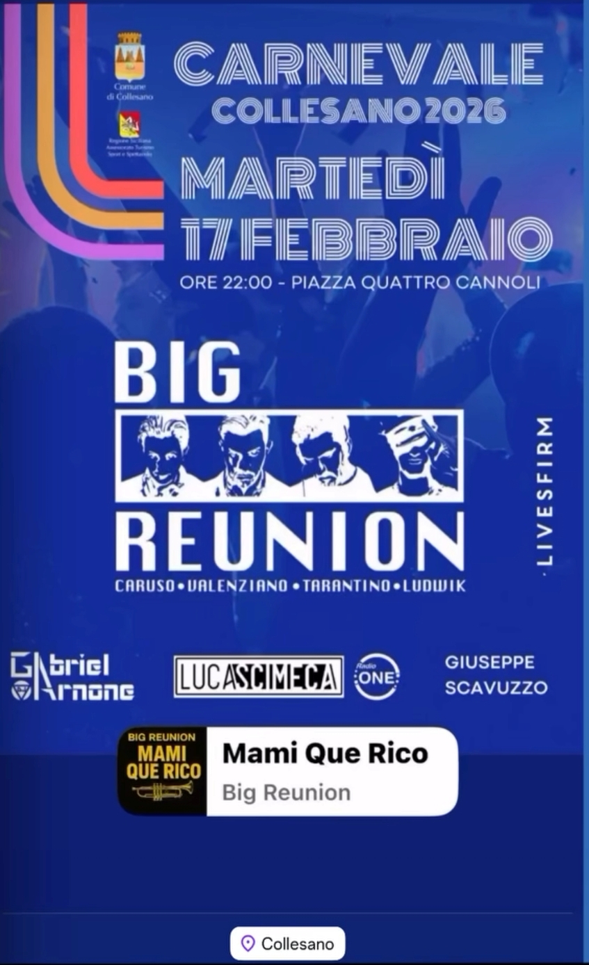 Big Reunion a Collesano