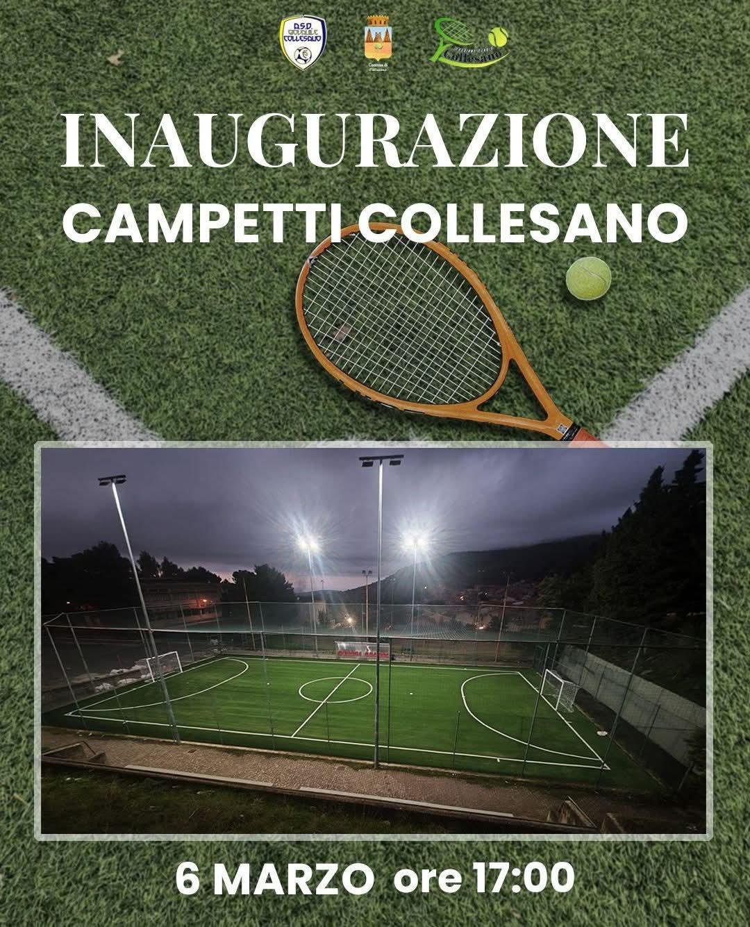 Inaugurazione campetti