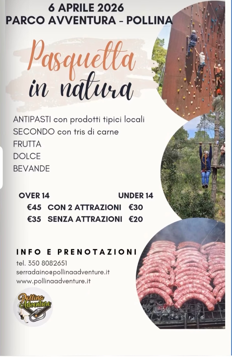 Pasquetta in natura a Pollina
