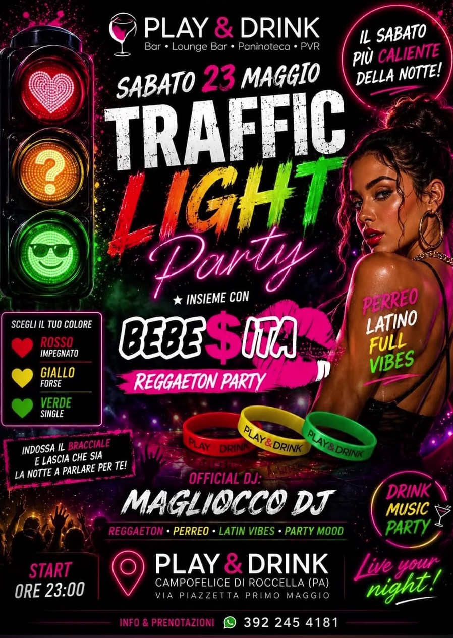 Traffic light party a Campofelice